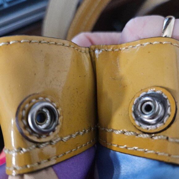 Coach Soho Scarf Print Multicolor Signature Shoulder Bag - Picture 10 of 10